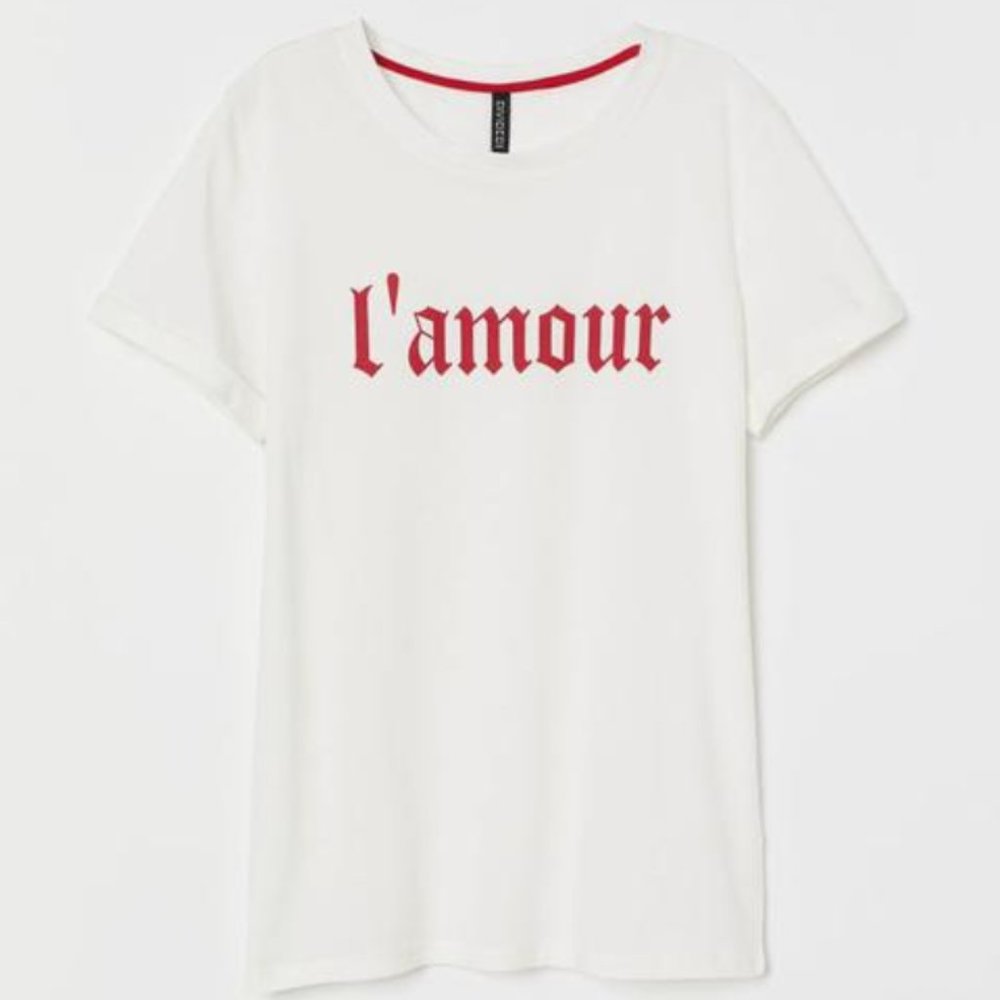 H&M Divided L'Amour Tee